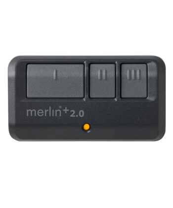 E943M – 3 button remote control with car visor clip